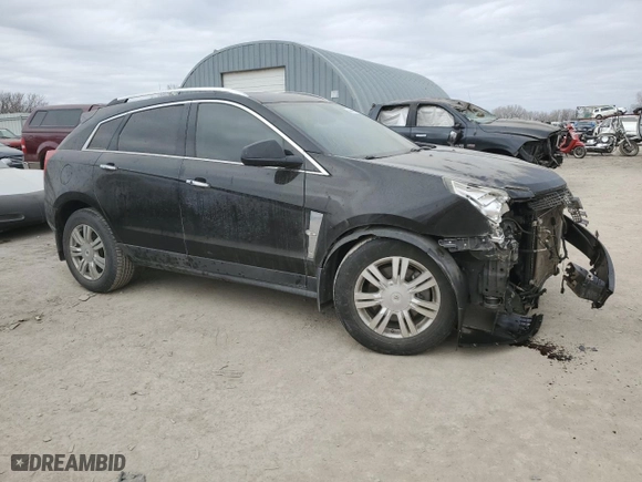 2012 Cadillac SRX Luxury Collection with VIN 3GYFNDE34CS509702, listed as a Copart auction lot 44446455 with 153,362 mi miles and Salvage Title. Bid and sale history available at carsss.com. Image 4.