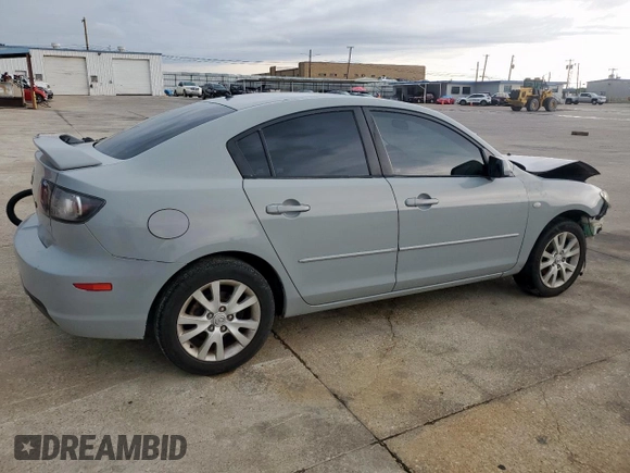 2008 Mazda 3 i Touring with VIN JM1BK32F981867456, listed as a Copart auction lot 54447665 with 137,246 mi miles and Salvage Title. Bid and sale history available at DreamBid. Image 3.