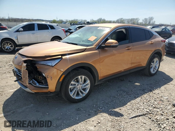 2024 Buick Envista Preferred with VIN KL47LAE29RB116850, listed as a Copart auction lot 52253475 with 4,608 mi miles and Salvage Title. Bid and sale history available at DreamBid. Image 1.