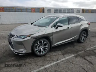 2022 Lexus RX 350 with VIN 2T2HZMAA9NC259375, listed as a Copart auction lot 61508755 with 37,823 mi miles and Salvage title. Bid and sale history available at DreamBid. Image 1.