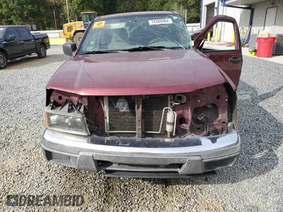 2007 Isuzu i-Series S z VIN 1GGCS199078702229, wystawiony jako Copart lot #74380984 z przebiegiem Nie podano mil oraz Szkoda całkowita • Salvage title. Historia ofert i sprzedaży dostępna na DreamBid. Obrazek 5.