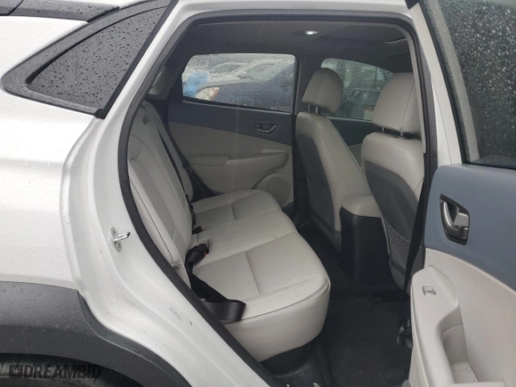 2021 Hyundai Kona Electric Limited with VIN KM8K33AG4MU120259, listed as a Copart auction lot 42702165 with 11,728 mi miles and Salvage Title. Bid and sale history available at carsss.com. Image 11.