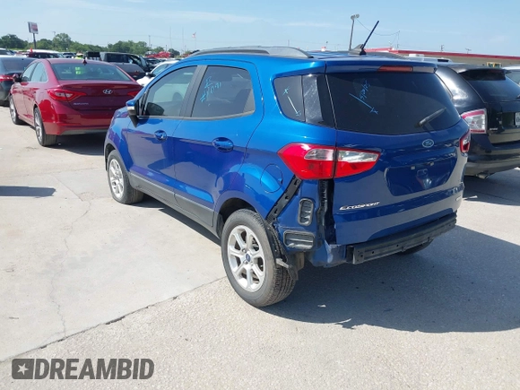 2018 Ford EcoSport SE с VIN MAJ3P1TE4JC249901, выставлен на аукционе IAAI как лот 42793929 с пробегом 82 871 миль миль и . История ставок и продаж доступна на DreamBid. Изображение 3.