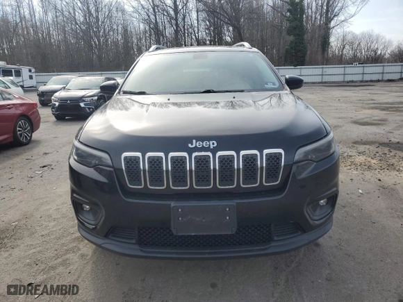 2019 Jeep Cherokee Altitude with VIN 1C4PJMLN0KD213486, listed as a Copart auction lot 47805525 with 78,010 mi miles and Salvage Title. Bid and sale history available at carsss.com. Image 5.