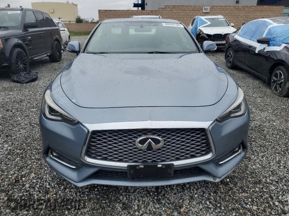 2017 Infiniti Q60 Premium with VIN JN1CV7EK6HM111158, listed as a Copart auction lot 48640105 with 75,043 mi miles and Salvage Title. Bid and sale history available at DreamBid. Image 5.