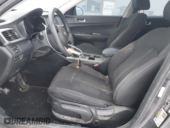 2019 Kia Optima LX with VIN 5XXGT4L39KG285558, listed as a Copart auction lot 87632155 with 199,665 mi miles and Salvage Title. Bid and sale history available at carsss.com. Image 7.