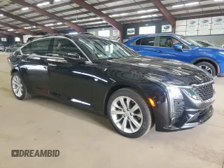 2025 Cadillac CT5 Premium Luxury with VIN 1G6DS5RK3S0108941, listed as a Copart auction lot 65155335 with 11,430 mi miles and Clean title. Bid and sale history available at DreamBid. Image 4.