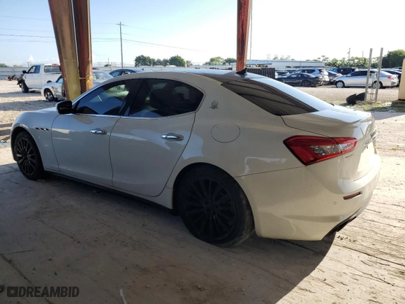 2018 Maserati Ghibli with VIN ZAM57XSA3J1273909, listed as a Copart auction lot 68951253 with 59,308 mi miles. Bid and sale history available at carsss.com. Image 2.