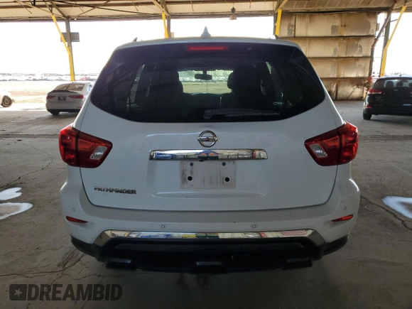 2019 Nissan Pathfinder SL with VIN 5N1DR2MN7KC624318, listed as a Copart auction lot 58071885 with 123,815 mi miles and Clean title. Bid and sale history available at DreamBid. Image 6.