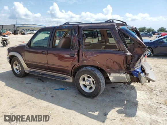 2000 Ford Explorer Eddie Bauer with VIN 1FMZU84PXYZB45910, listed as a Copart auction lot 71650514 with 234,398 mi miles and Salvage title. Bid and sale history available at DreamBid. Image 2.