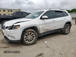 2021 Jeep Cherokee Latitude with VIN 1C4PJLCB3MD180163, listed as a Copart auction lot 60833865 with 95,259 mi miles and Salvage title. Bid and sale history available at DreamBid. Image 1.