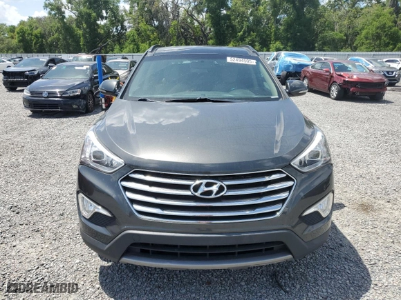 2013 Hyundai Santa Fe Limited with VIN KM8SR4HF9DU013516, listed as a Copart auction lot 52494505 with 120,617 mi miles and Clean Title. Bid and sale history available at carsss.com. Image 5.