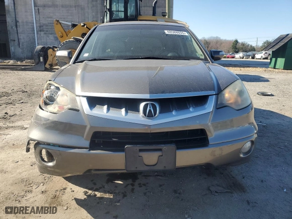 2008 Acura RDX Tech Pkg with VIN 5J8TB18578A012019, listed as a Copart auction lot 48588655 with 188,211 mi miles and Salvage Title. Bid and sale history available at carsss.com. Image 5.