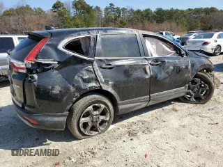2017 Honda CR-V EX-L with VIN 2HKRW2H85HH630445, listed as a Copart auction lot 47944955 with 125,800 mi miles and Salvage Title. Bid and sale history available at carsss.com. Image 3.