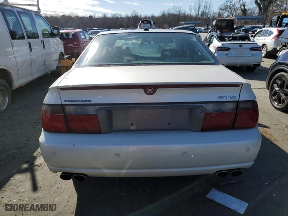 2003 Cadillac Seville Touring STS with VIN 1G6KY54953U193396, listed as a Copart auction lot 85299294 with 108,429 mi miles and Salvage Title. Bid and sale history available at carsss.com. Image 6.