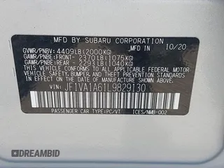 2020 Subaru WRX с VIN JF1VA1A61L9829130, выставлен на аукционе IAAI как лот 42462563 с пробегом 16 106 миль миль и . История ставок и продаж доступна на DreamBid. Изображение 9.