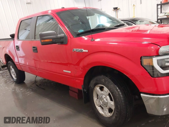 2011 Ford F-150 XLT with VIN 1FTFW1ETXBFC51156, listed as a IAAI auction lot 41653206 with 142,403 mi miles. Bid and sale history available at carsss.com. Image 6.