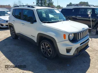 2019 Jeep Renegade Latitude with VIN ZACNJABB0KPK02371, listed as a IAAI auction lot 41717535 with 104,797 mi miles and . Bid and sale history available at DreamBid. Image 1.