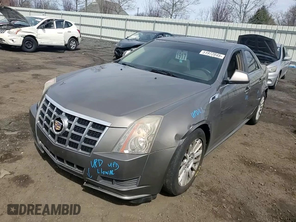 2012 Cadillac CTS Sedan Luxury with VIN 1G6DG5E51C0138233, listed as a Copart auction lot 51972045 with 165,021 mi miles and Salvage Title. Bid and sale history available at carsss.com. Image 10.