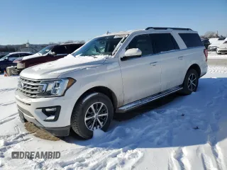 2018 Ford Expedition Max XLT with VIN 1FMJK1JT2JEA26273, listed as a Copart auction lot 44996695 with 175,576 mi miles and Salvage Title. Bid and sale history available at DreamBid. Image 1.