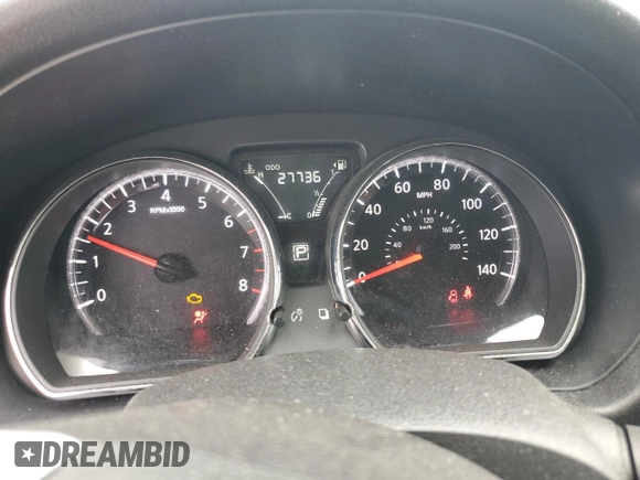 2019 Nissan Versa SV z VIN 3N1CN7APXKL880765, wystawiony jako Copart lot #57474965 z przebiegiem 27 736 mil mil oraz Szkoda całkowita • Salvage title. Historia ofert i sprzedaży dostępna na DreamBid. Obrazek 9.