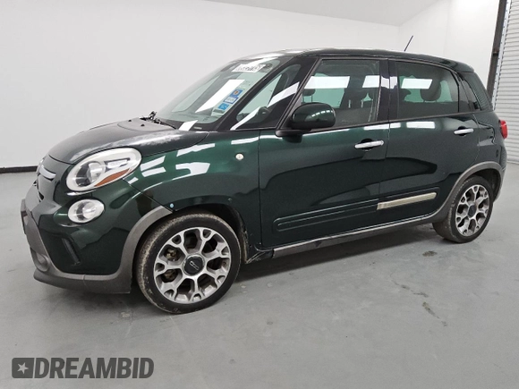 2014 FIAT 500L Trekking with VIN ZFBCFADHXEZ014575, listed as a Copart auction lot 88525115 with 166,855 mi miles and Clean Title. Bid and sale history available at DreamBid. Image 1.