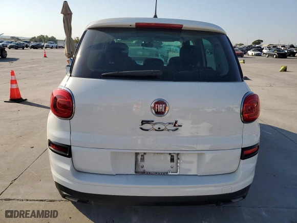 2019 FIAT 500L Pop with VIN ZFBNFAAH7KZ041838, listed as a Copart auction lot 75744204 with 64,624 mi miles and Salvage Title. Bid and sale history available at carsss.com. Image 6.