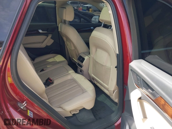2018 Audi Q5 Premium Plus with VIN WA1BNAFYXJ2077049, listed as a IAAI auction lot 41908063 with 106,215 mi miles. Bid and sale history available at carsss.com. Image 8.