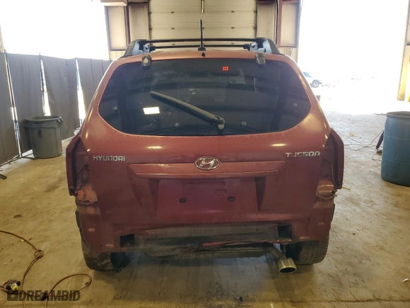 2009 Hyundai Tucson GLS with VIN KM8JM12B69U034698, listed as a Copart auction lot 49489595 with 127,413 mi miles and Salvage Title. Bid and sale history available at carsss.com. Image 6.
