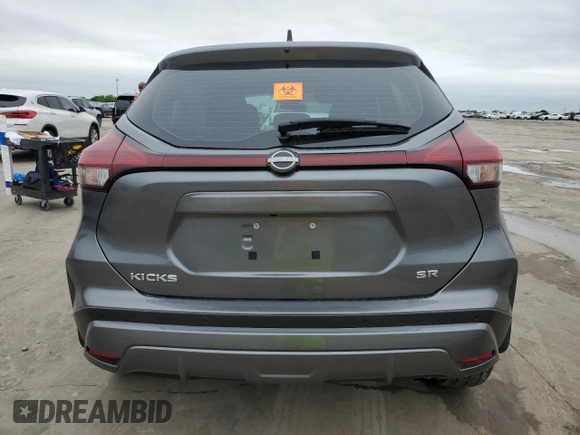 2024 Nissan Kicks SR with VIN 3N1CP5DV8RL471439, listed as a Copart auction lot 51824445 with 49,879 mi miles and Salvage Title. Bid and sale history available at DreamBid. Image 6.
