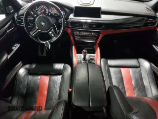 2018 BMW X5 M with VIN 5YMKT6C51J0Y83237, listed as a Copart auction lot 70314743 with 49,586 mi miles. Bid and sale history available at carsss.com. Image 8.