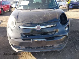 2014 FIAT 500L Easy with VIN ZFBCFABH1EZ002527, listed as a IAAI auction lot 41451693 with 133,488 mi miles and . Bid and sale history available at DreamBid. Image 12.