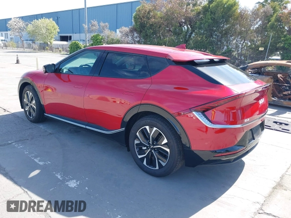 2024 Kia EV6 Wind with VIN KNDC3DLC2R5159684, listed as a IAAI auction lot 41960405 with 5,394 mi miles and . Bid and sale history available at DreamBid. Image 3.