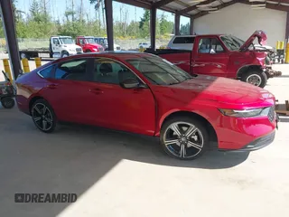 2025 Honda Accord Sport with VIN 1HGCY2F56SA005674, listed as a IAAI auction lot 42374923 with 5,278 mi miles and . Bid and sale history available at DreamBid. Image 13.
