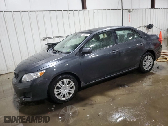 2009 Toyota Corolla with VIN 2T1BU40E79C123488, listed as a Copart auction lot 48465815 with 62,996 mi miles and Salvage Title. Bid and sale history available at carsss.com. Image 1.