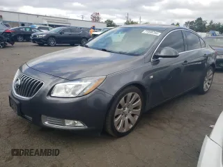 2011 Buick Regal CXL Turbo TO6 with VIN W04G05GV1B1080140, listed as a Copart auction lot 71938794 with 129,415 mi miles and Salvage Title. Bid and sale history available at carsss.com. Image 1.