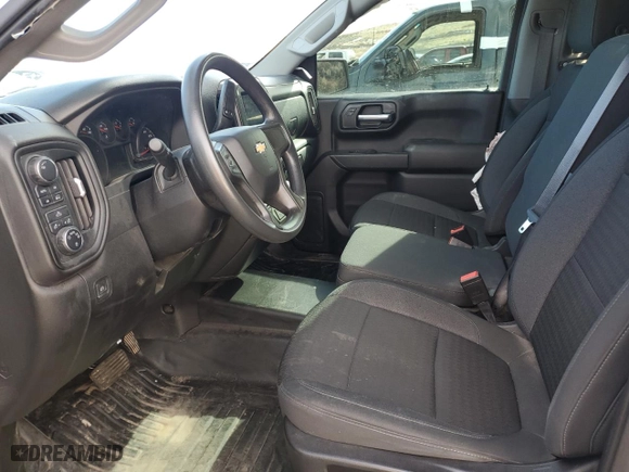 2021 Chevrolet Silverado 1500 Work Truck with VIN 1GCRYAEH9MZ254912, listed as a Copart auction lot 46083125 with 68,420 mi miles and Salvage Title. Bid and sale history available at carsss.com. Image 7.