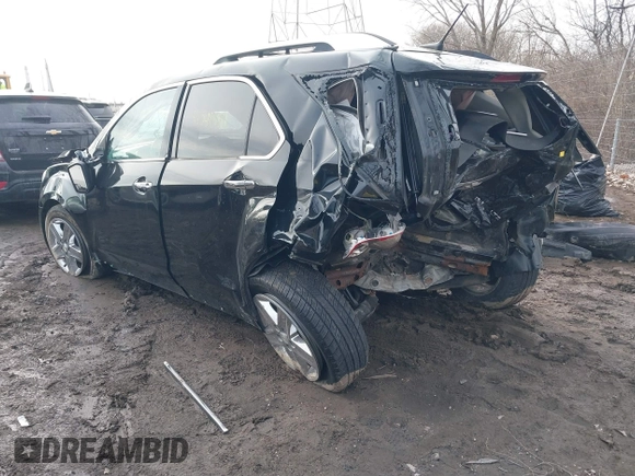 2014 Chevrolet Equinox LTZ with VIN 2GNALDEK5E6205123, listed as a IAAI auction lot 41541781 with 98,784 mi miles and . Bid and sale history available at DreamBid. Image 3.