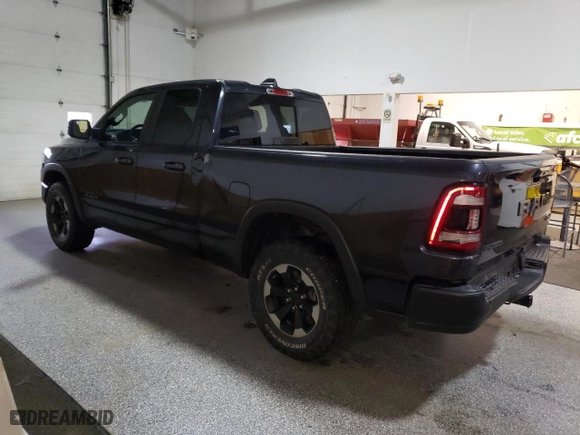 2019 Ram 1500 Rebel with VIN 1C6RRFEG0KN869572, listed as a Copart auction lot 79918594 with 90,961 mi miles and Clean Title. Bid and sale history available at carsss.com. Image 2.