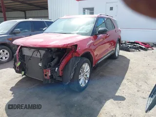 2020 Ford Explorer Limited with VIN 1FMSK8FH8LGC91143, listed as a IAAI auction lot 41998447 with 76,397 mi miles. Bid and sale history available at carsss.com. Image 22.