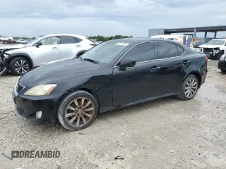 2008 Lexus IS 250 with VIN JTHCK262085025781, listed as a Copart auction lot 56127495 with 190,848 mi miles and Salvage title. Bid and sale history available at DreamBid. Image 1.