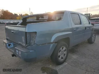 2008 Honda Ridgeline RTX with VIN 2HJYK16398H505946, listed as a Copart auction lot 79284484 with 199,710 mi miles and Salvage Title. Bid and sale history available at carsss.com. Image 3.