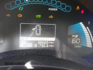 2014 Nissan LEAF SL with VIN 1N4AZ0CP8EC331536, listed as a IAAI auction lot 41909356 with 66,660 mi miles. Bid and sale history available at carsss.com. Image 15.