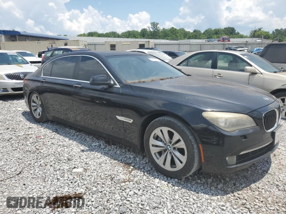 2012 BMW 7 Series 740Li with VIN WBAKB4C55CC577012, listed as a Copart auction lot 62151725 with 111,320 mi miles and Salvage title. Bid and sale history available at DreamBid. Image 4.