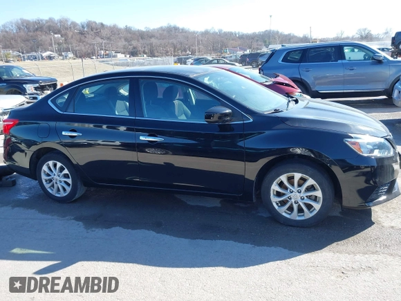 2018 Nissan Sentra SV with VIN 3N1AB7AP7JL656481, listed as a IAAI auction lot 41740189 with 80,546 mi miles and . Bid and sale history available at DreamBid. Image 13.