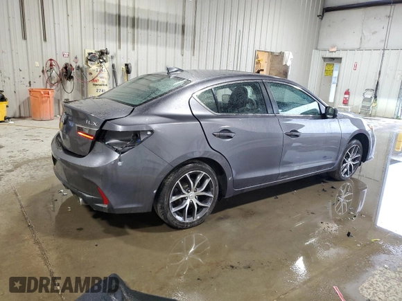2020 Acura ILX Premium with VIN 19UDE2F7XLA003846, listed as a Copart auction lot 56463015 with 45,362 mi miles and Salvage title. Bid and sale history available at DreamBid. Image 3.