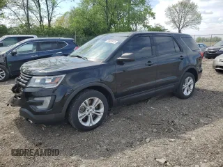 2018 Ford Police Interceptor Utility z VIN 1FM5K8AR8JGA99523, wystawiony jako Copart lot #53635915 z przebiegiem 76 927 mil mil oraz Szkody całkowita. Historia ofert i sprzedaży dostępna na DreamBid. Obrazek 1.