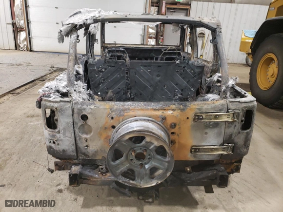 2007 Jeep Wrangler Unlimited X with VIN 1J4GA39107L230598, listed as a Copart auction lot 89391775 with 0 mi miles and Salvage Title. Bid and sale history available at carsss.com. Image 6.
