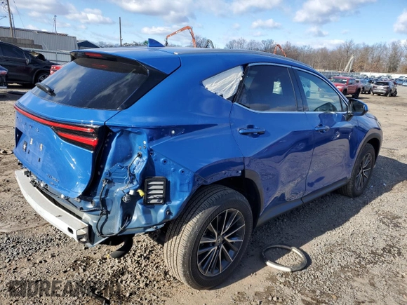 2023 Lexus NX with VIN 2T2GGCEZ8PC016798, listed as a Copart auction lot 41702775 with 5,089 mi miles and Salvage Title. Bid and sale history available at carsss.com. Image 3.