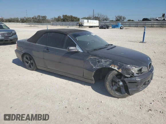 2005 BMW 3 Series 325Ci with VIN WBABW33445PL36818, listed as a Copart auction lot 48857995 with Not Provided miles and Salvage Title. Bid and sale history available at carsss.com. Image 4.